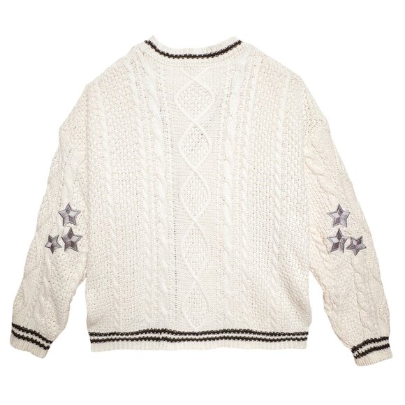 TAYLOR SWIFT FOLKLORE ALBUM CARDIGAN CABLE OG ARTIST CLASSIC COLLECTIBLE XL 2XL - Picture 3 of 7